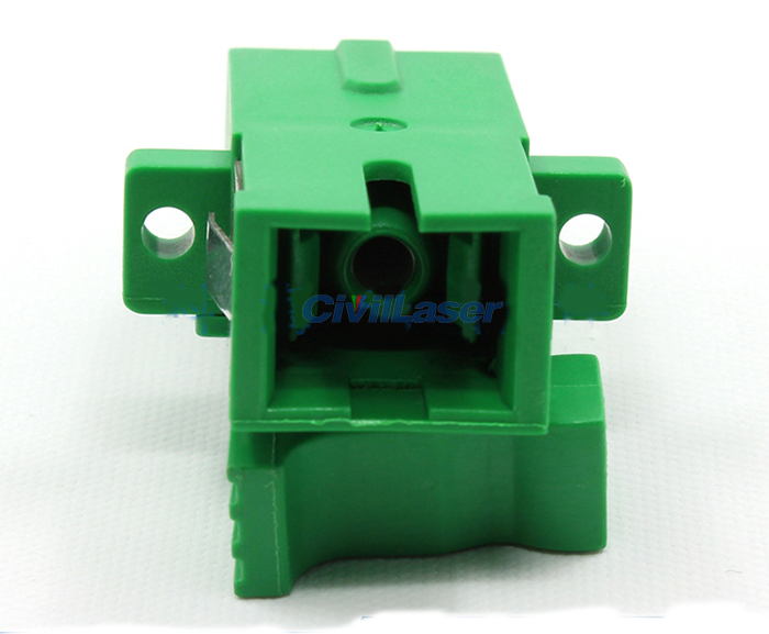 Simplex Single Mode Fiber Optic Adapter SC Inner Flip Fiber Flange